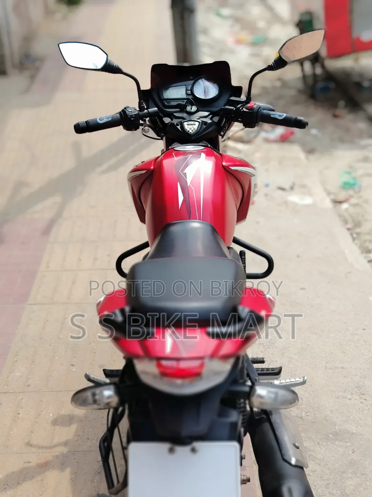 TVS Apache RTR 160 2V ABS 2023 Red