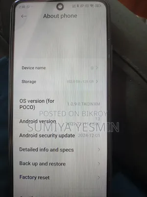 Xiaomi Poco X4 Pro 5G 128 GB Black