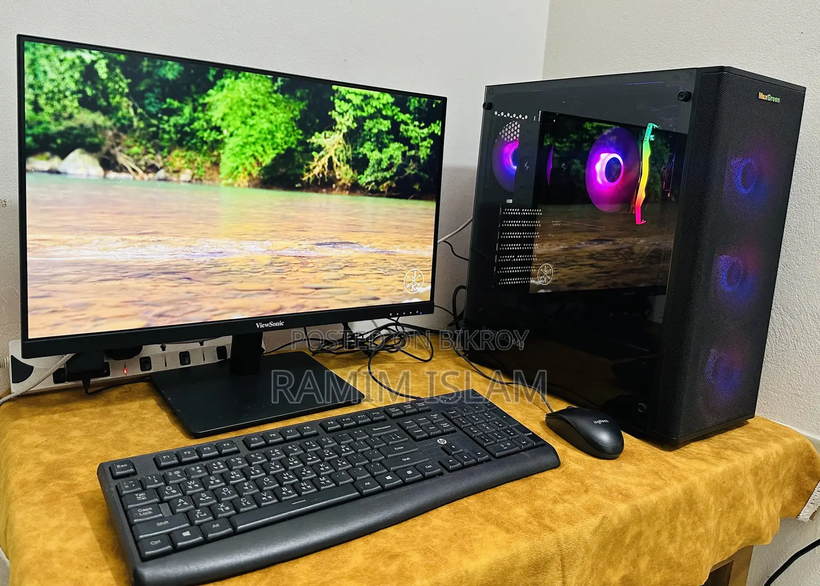 Desktop Computer MSI Gaming 24 6QE 16GB AMD Ryzen 7 SSD 1TB