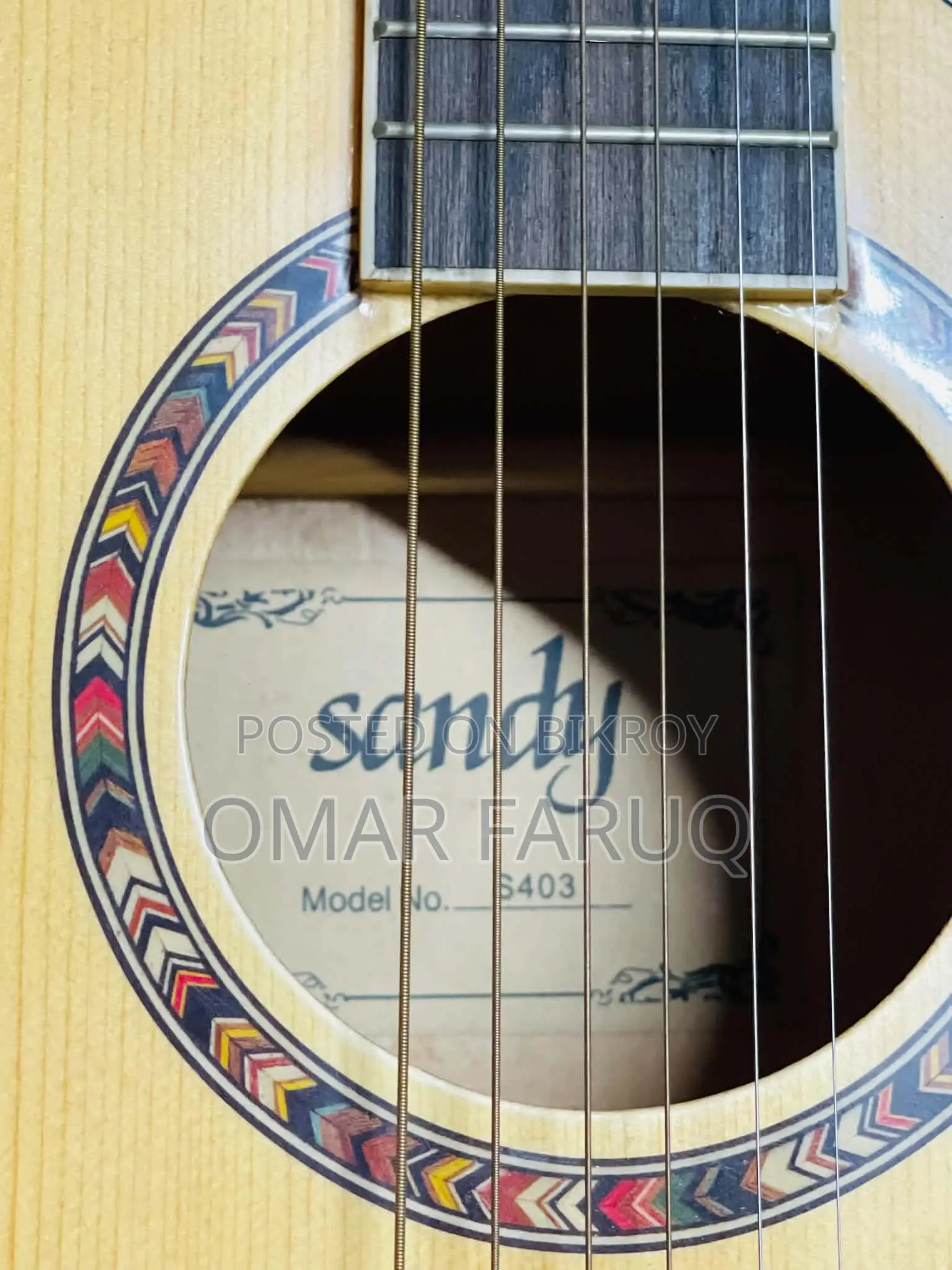 Guitar Sandy S403, Urgent.