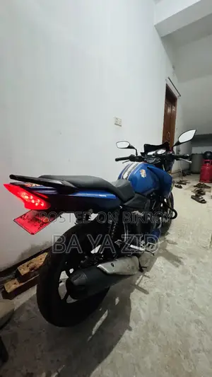 টিভিএস অ্যাপাচি আরটিআর ১৬০ টুভি ২০২০ নীল