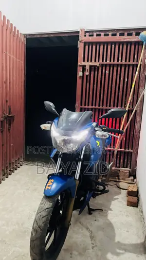 টিভিএস অ্যাপাচি আরটিআর ১৬০ টুভি ২০২০ নীল