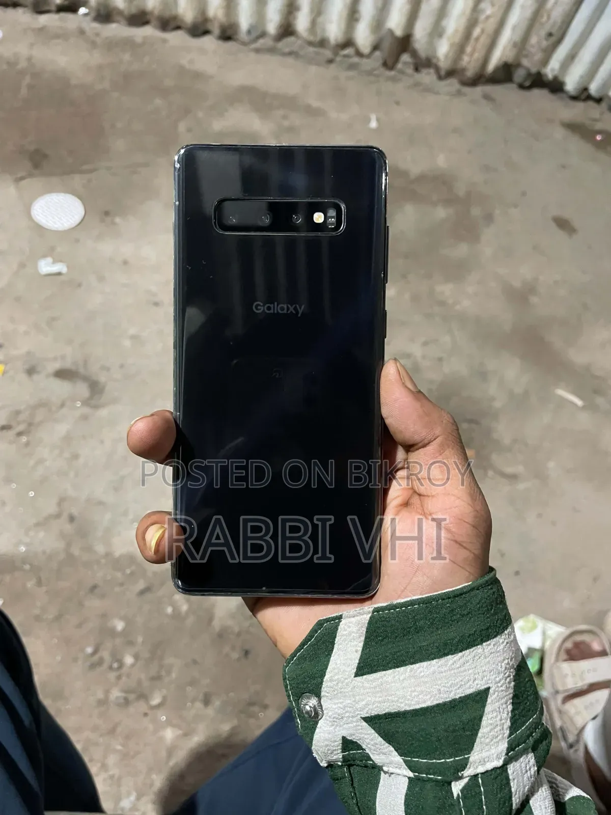 স্যামসাং গ্যালাক্সি এস১০ প্লাস ১২৮ জিবি কালো