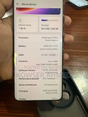OnePlus 13 256 GB Black