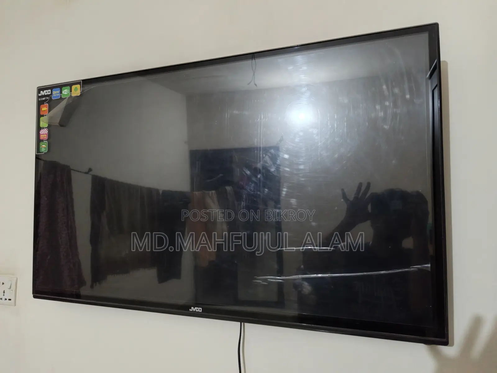 JVCO 43” J9TS Voice Smart Android TV