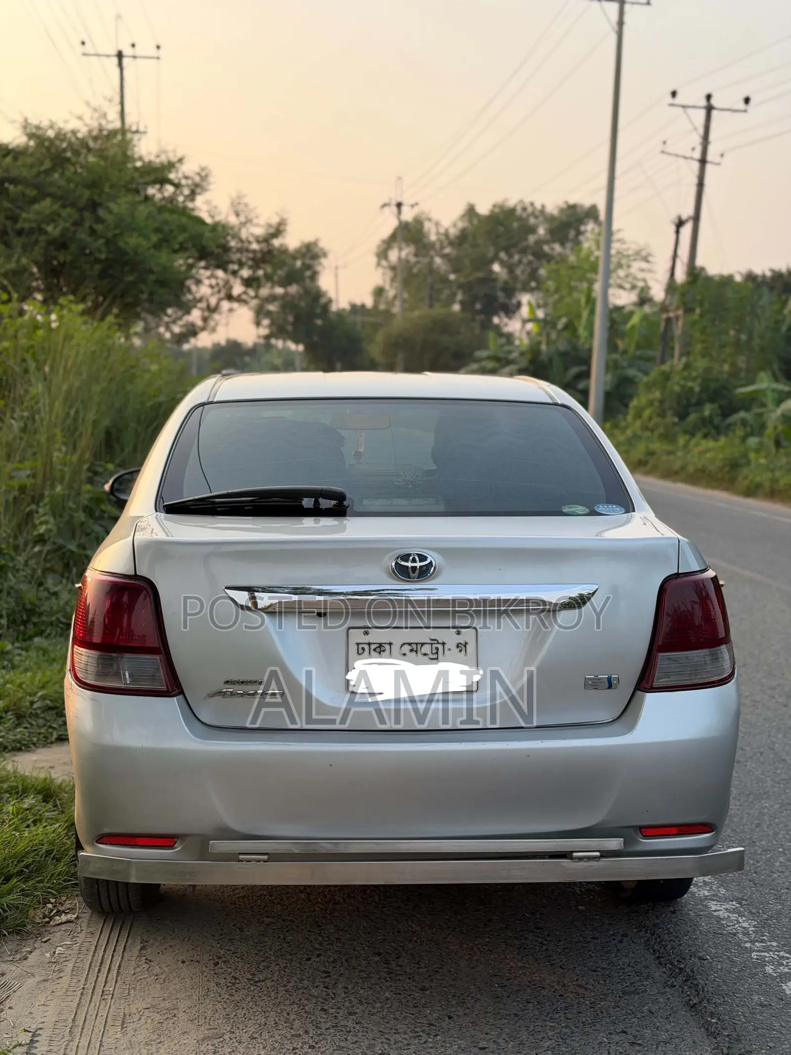 Toyota Axio 1.5 G 2WD 2014 Silver