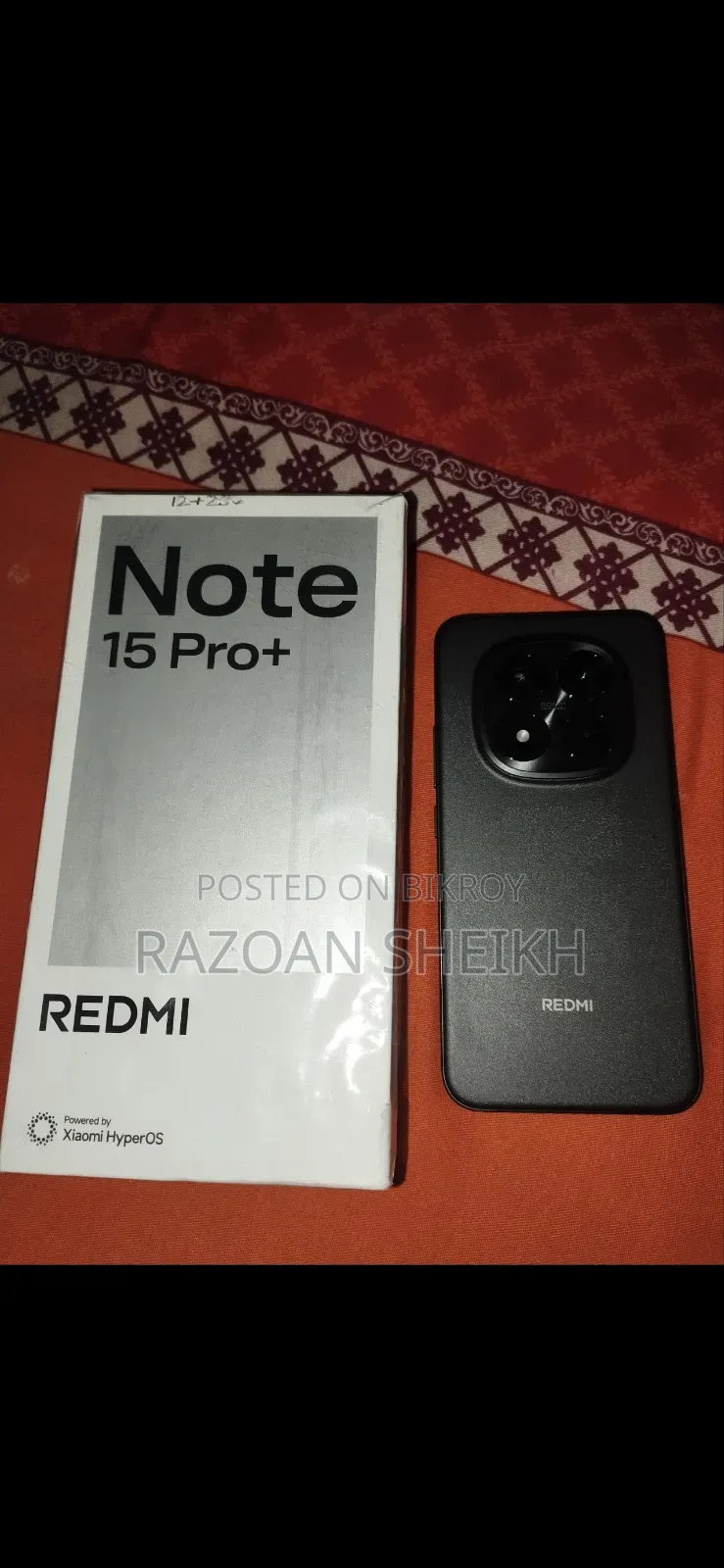 Xiaomi Redmi Note 15 Pro+ 256 GB Black