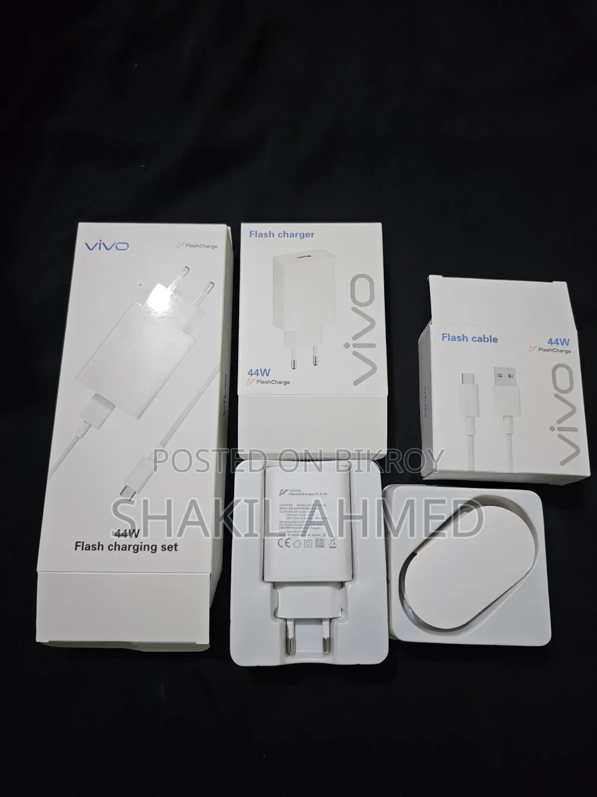 Vivo 44W Flash Charging Set