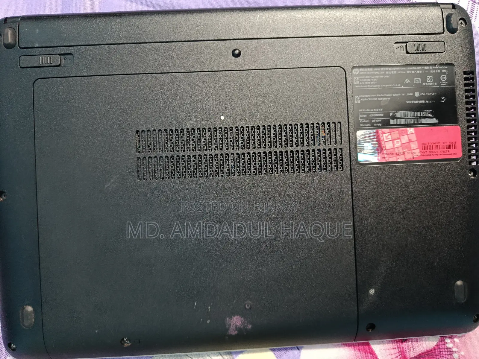 Laptop HP ProBook 430 G3 16GB Intel Core i7 SSD 256GB