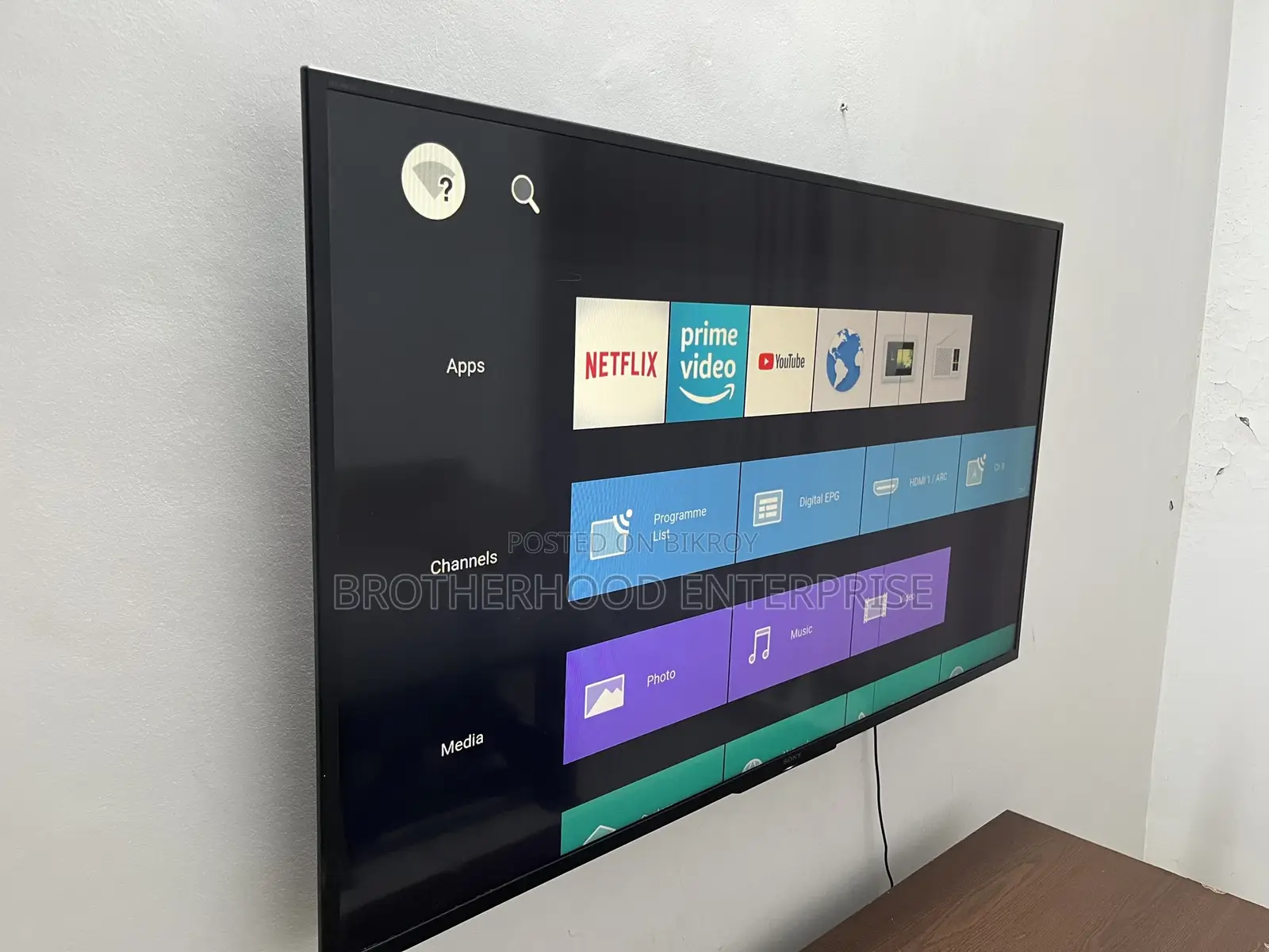 50" Sony Bravia Smart TV
