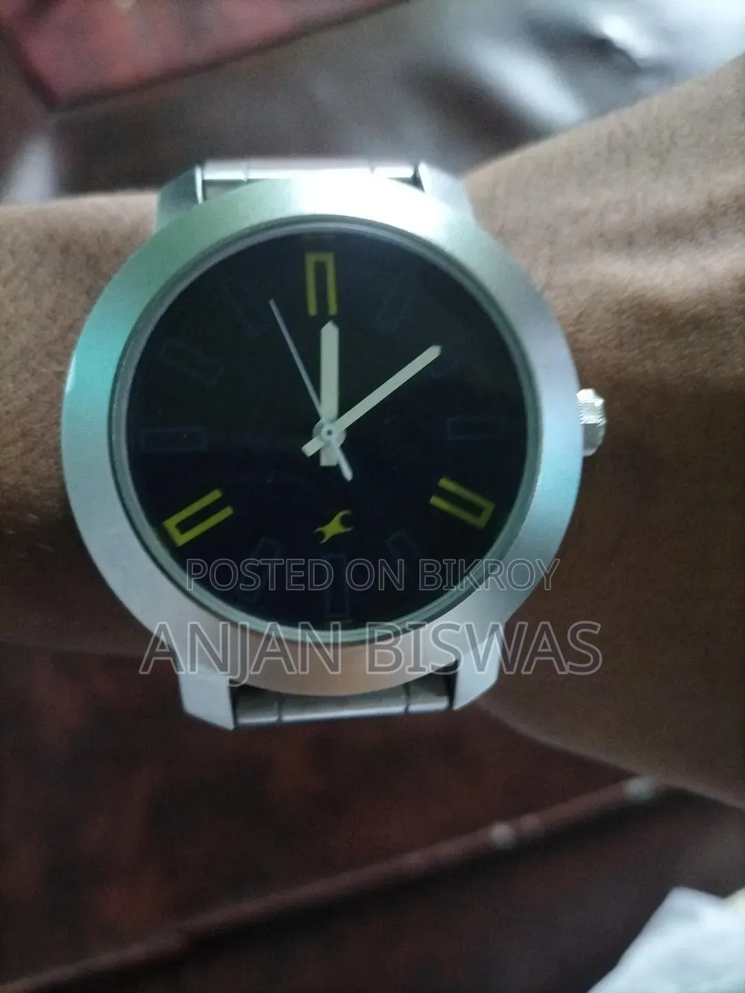 Fastrack Casual Analog Navy Blue Dial Men's Watch.