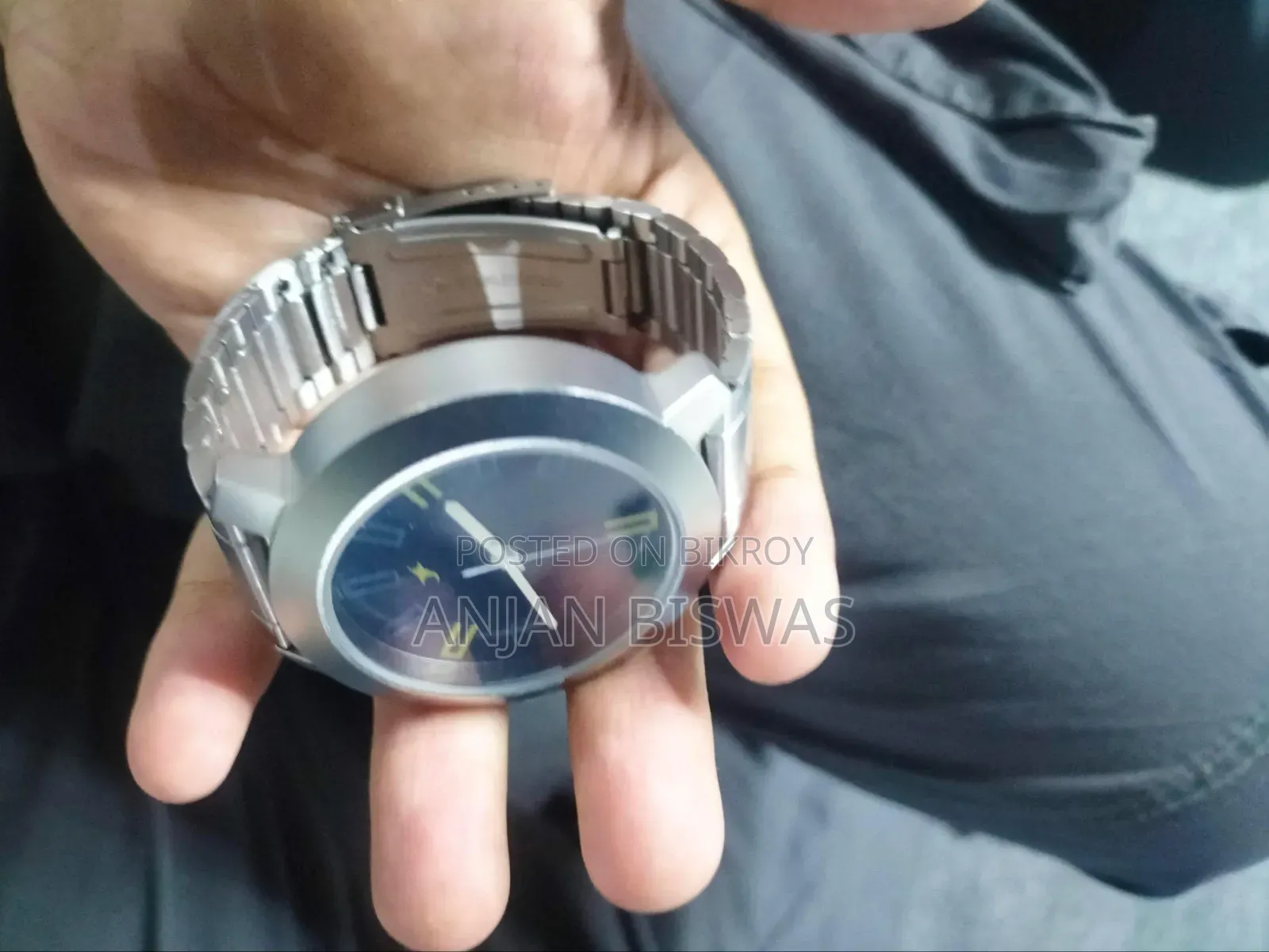 Fastrack Casual Analog Navy Blue Dial Men's Watch.