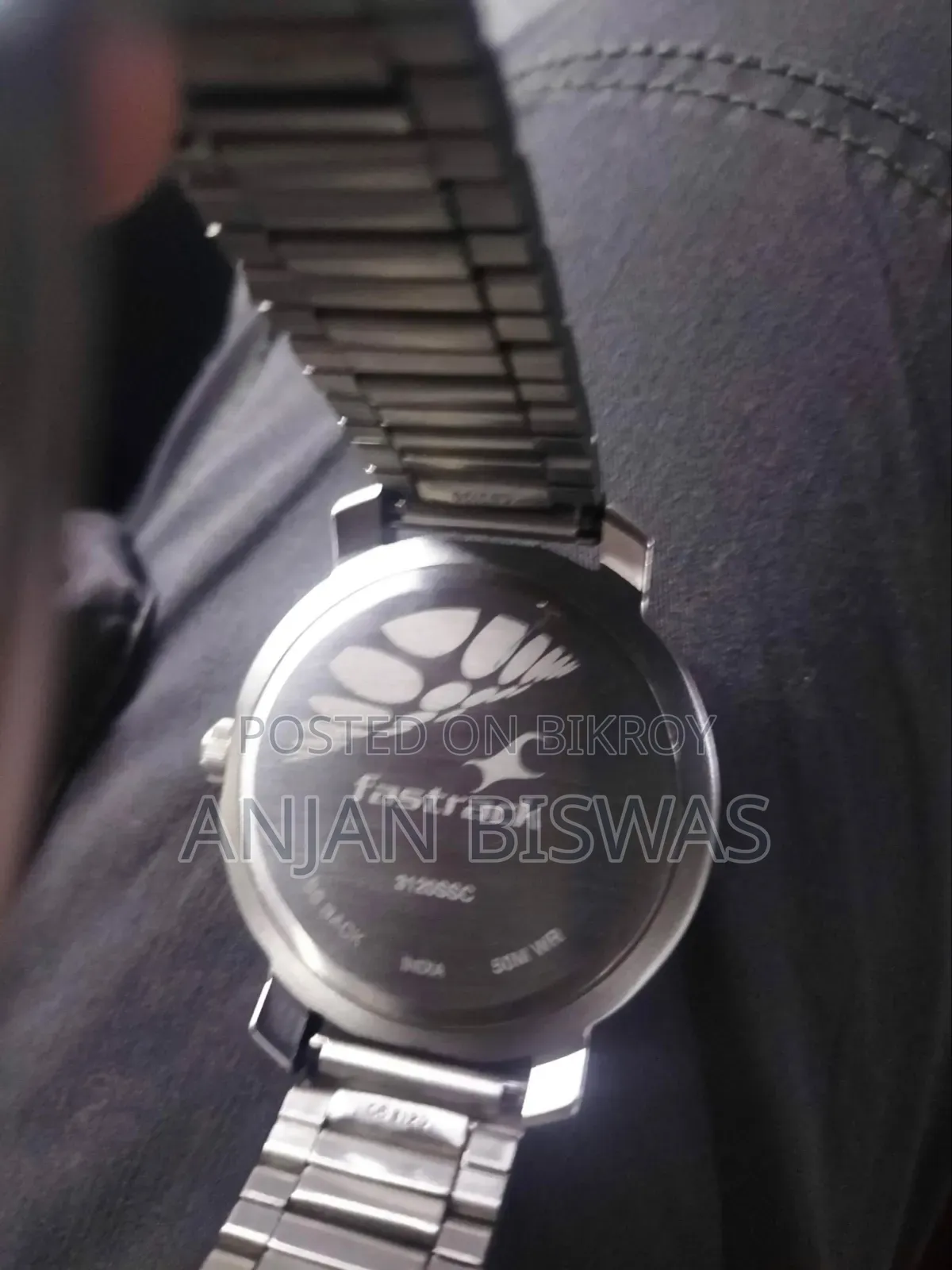 Fastrack Casual Analog Navy Blue Dial Men's Watch.