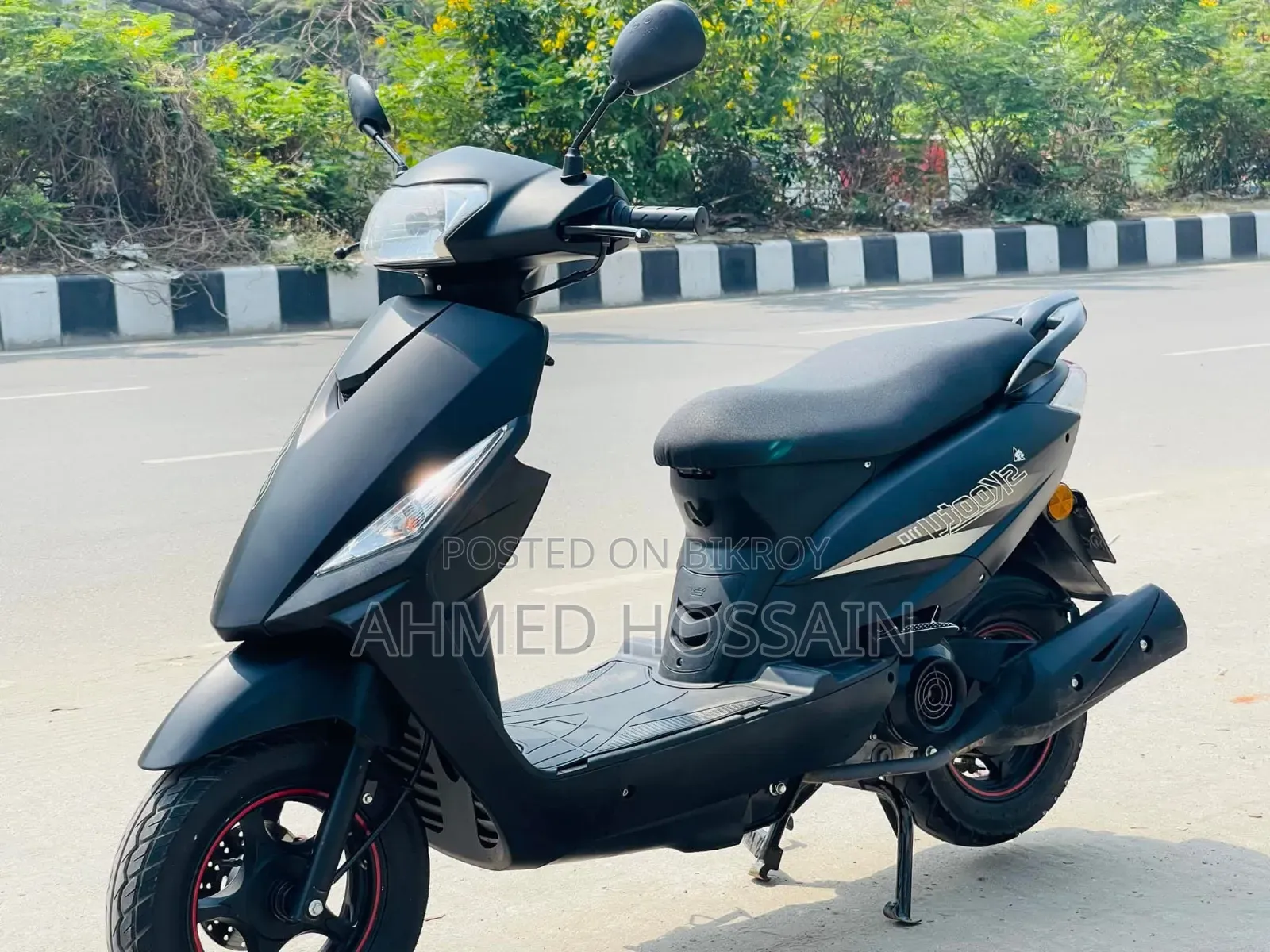 নিউ রানার স্কুটি-১১০ ২০২৫ ইয়েলো