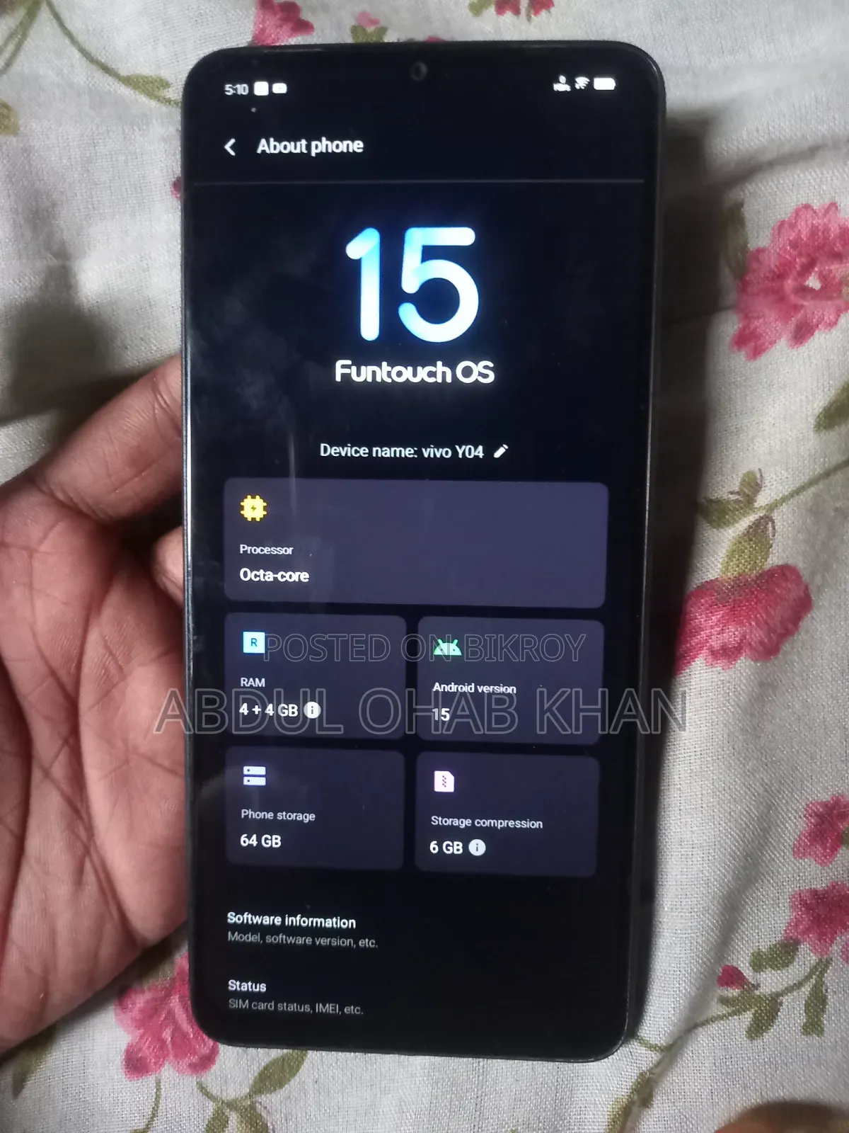 Vivo Y04 64 GB Green