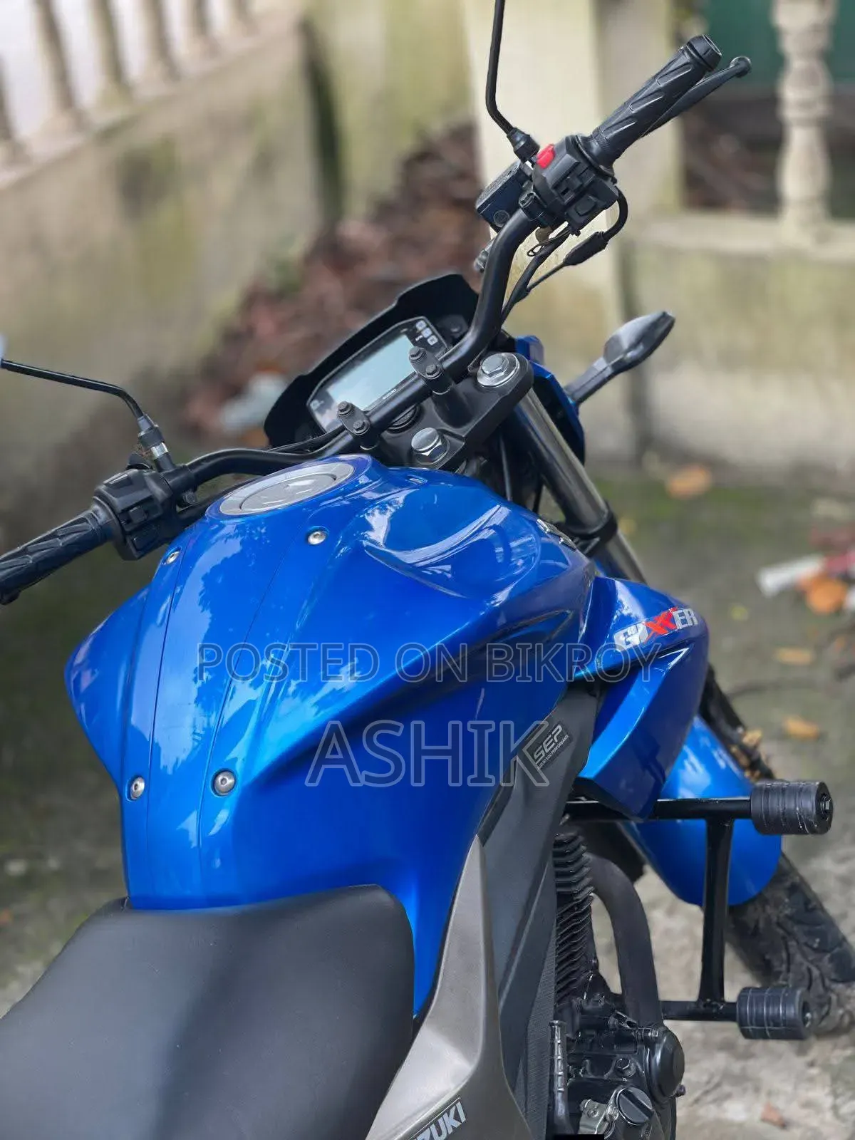 Suzuki Gixxer 2021 Blue
