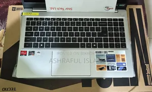 ল্যাপটপ টেকনো মেগাবুক কে১৫এস ১৬জিবি এএমডি রাইজেন ৫ এসএসডি ৫১২জিবি