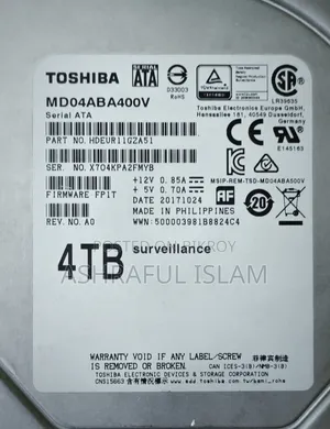 তোশিবা ৪টিবি সার্ভেইল্যান্স এইচডিসি