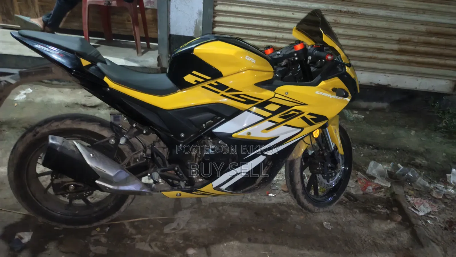 GPX Demon GR200R 2026 Yellow