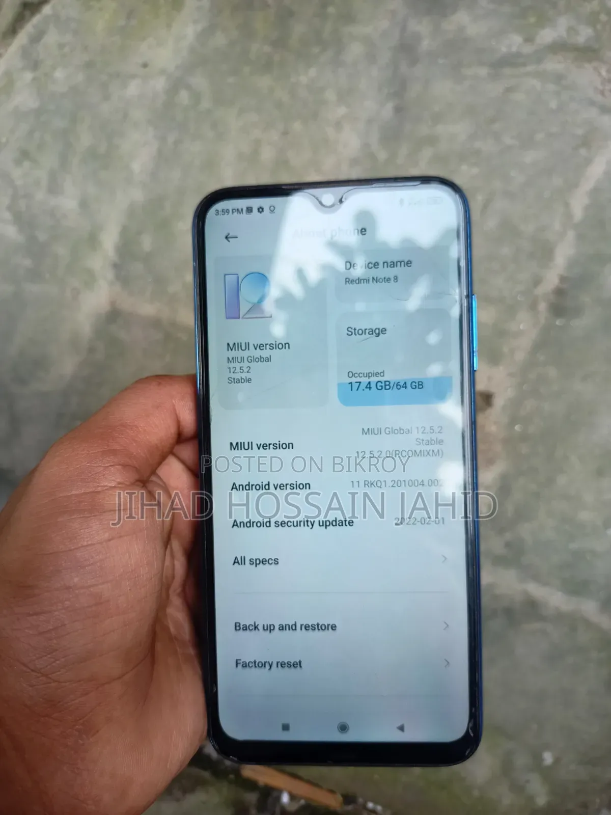 Xiaomi Redmi Note 8 64 GB Blue