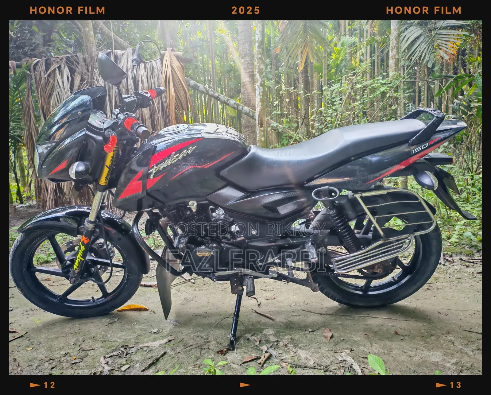 বাজাজ পালসার ১৫০ ২০১৮ কালো