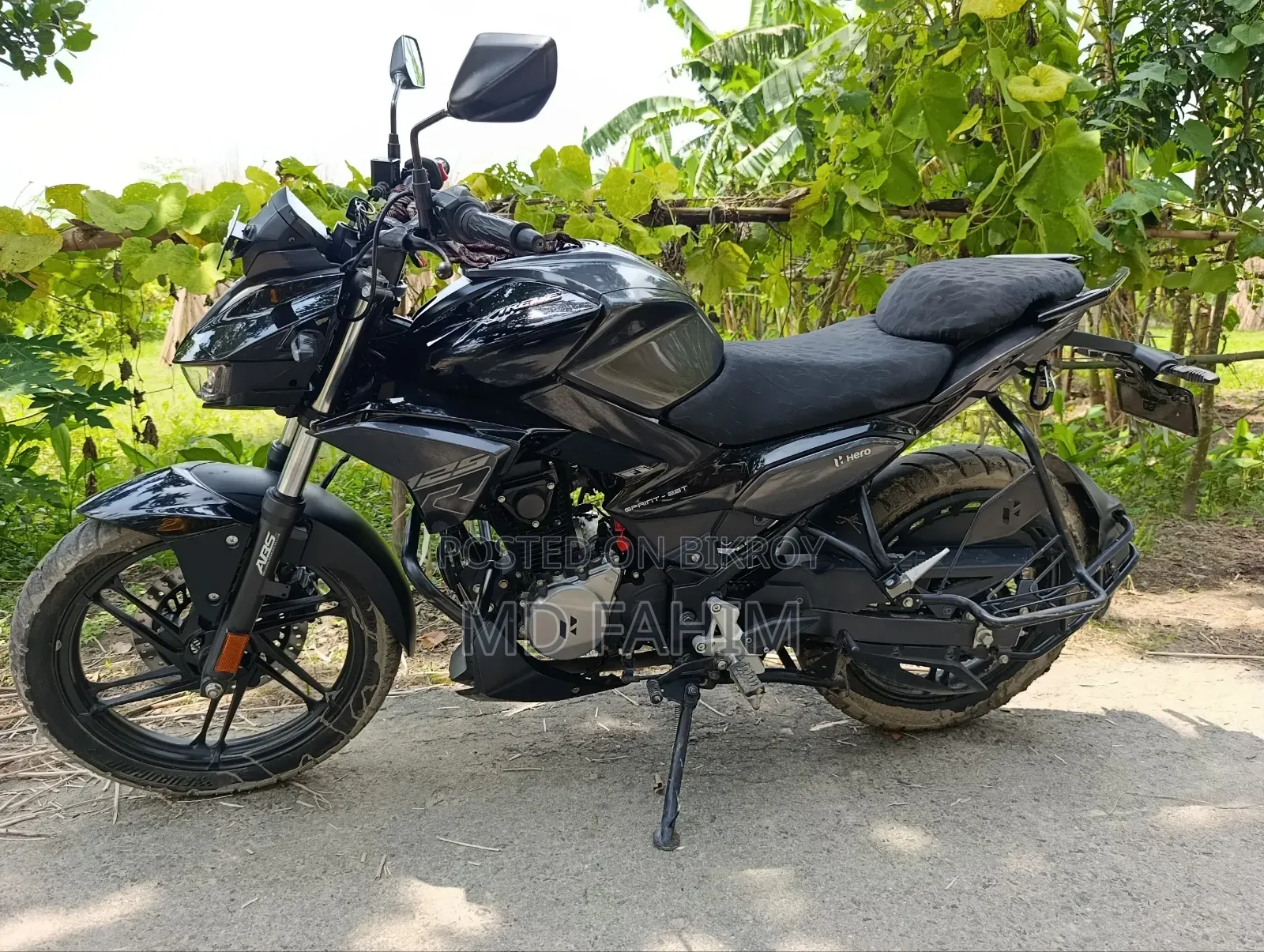 হিরো এক্সট্রিম ১২৫আর ২০২৫ ব্ল্যাক