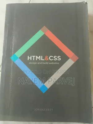 এইচটিএমএল অ্যান্ড সিএসএস ডিজাইন অ্যান্ড বিল্ড ওয়েবসাইটস, জন ডাকেট। কালার প্রিন্ট বুক।