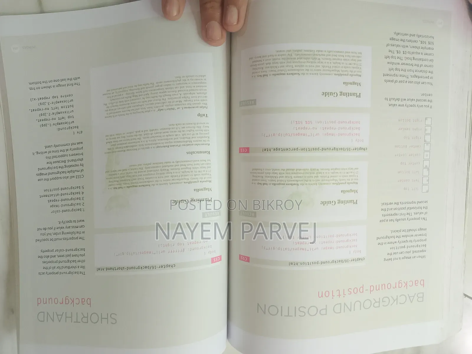 HTML & CSS Design and Build Websites, Jon Duckett. Color Print Book.