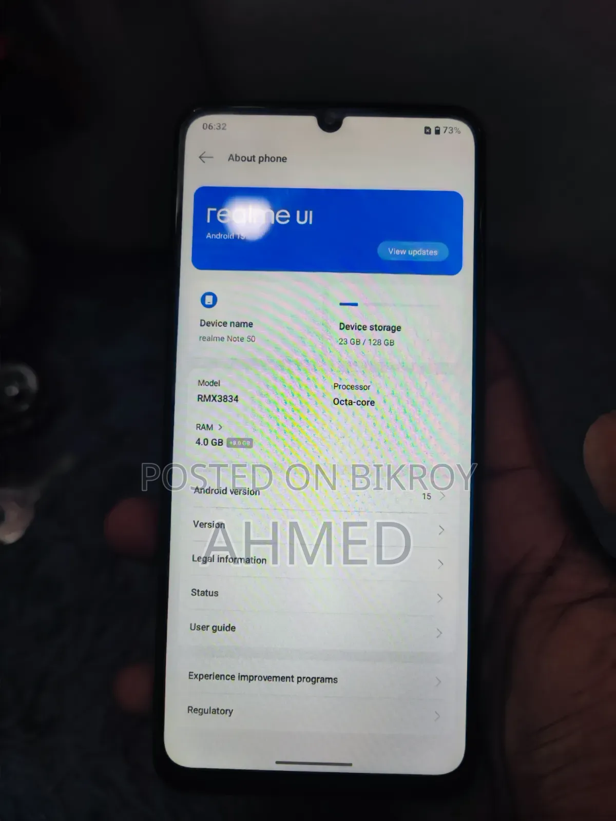 Realme Note 50 128 GB Gray