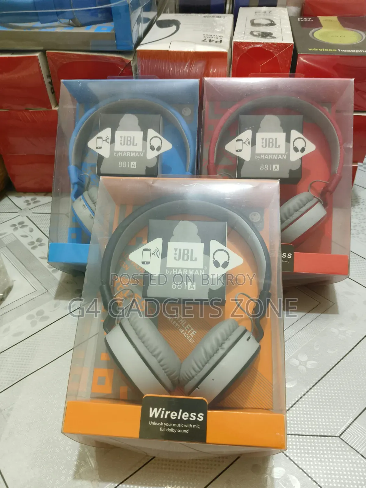 JBL 881 Wireless Headphone
