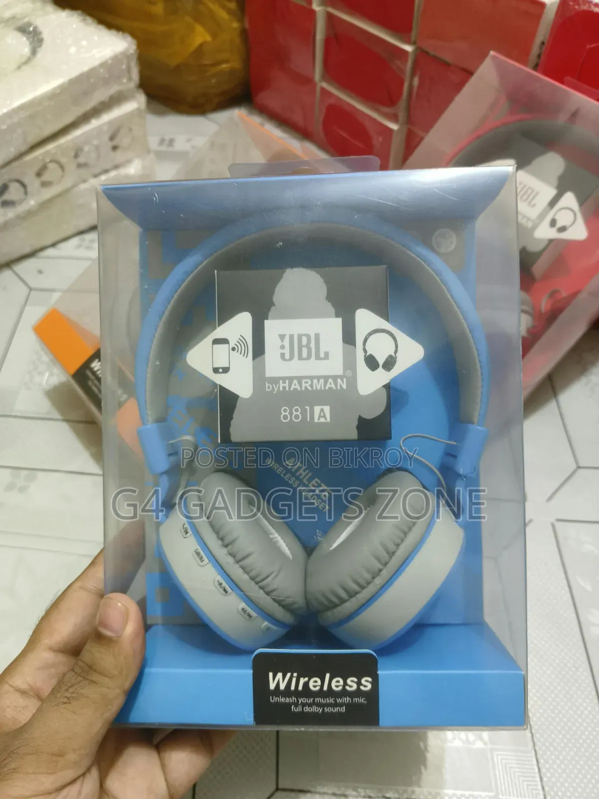 JBL 881 Wireless Headphone