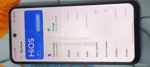 টেকনো স্পার্ক ৪০ ২৫৬ জিবি সিলভার