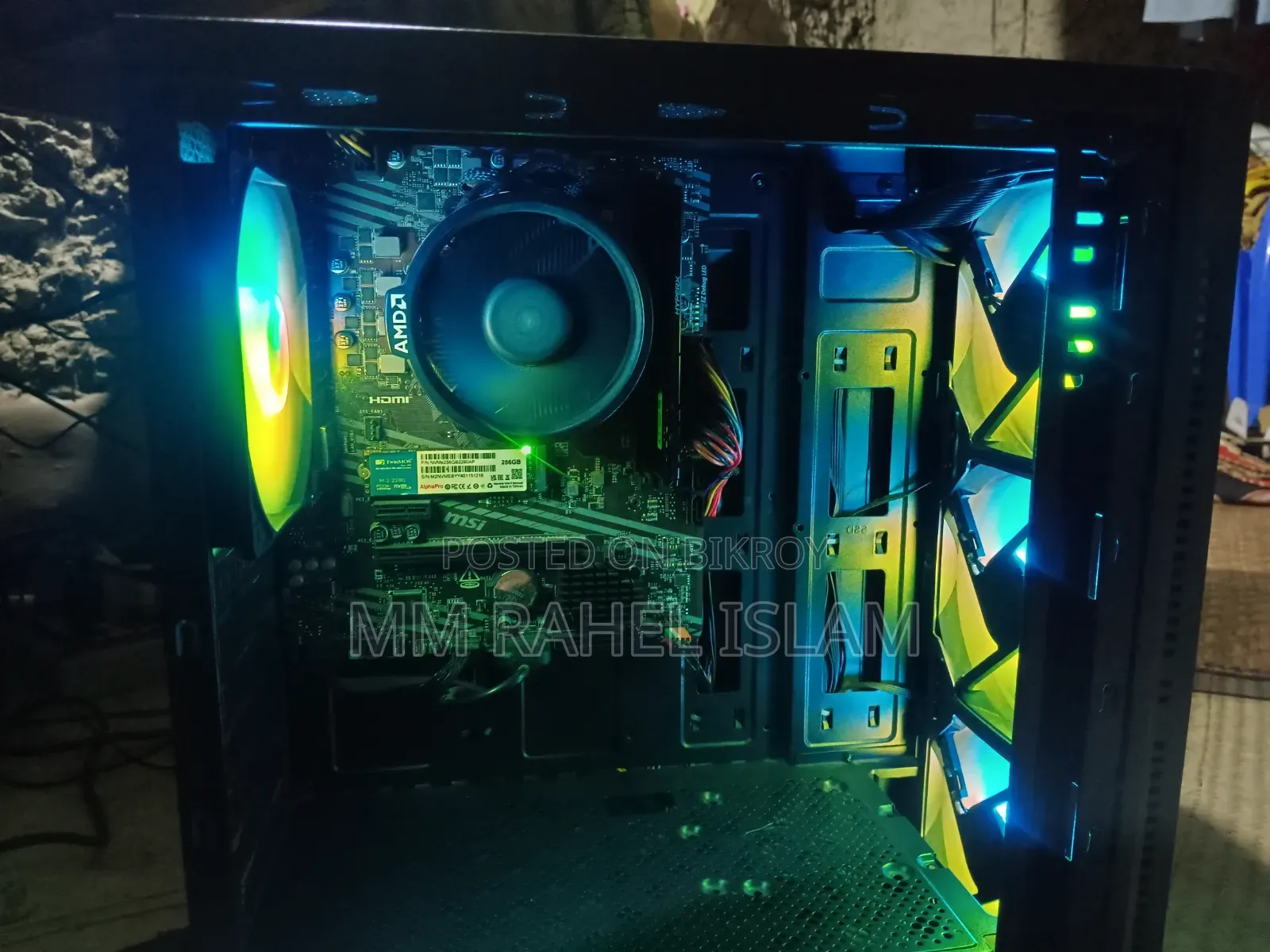 Desktop Computer 8GB AMD Ryzen 5 SSD 256GB