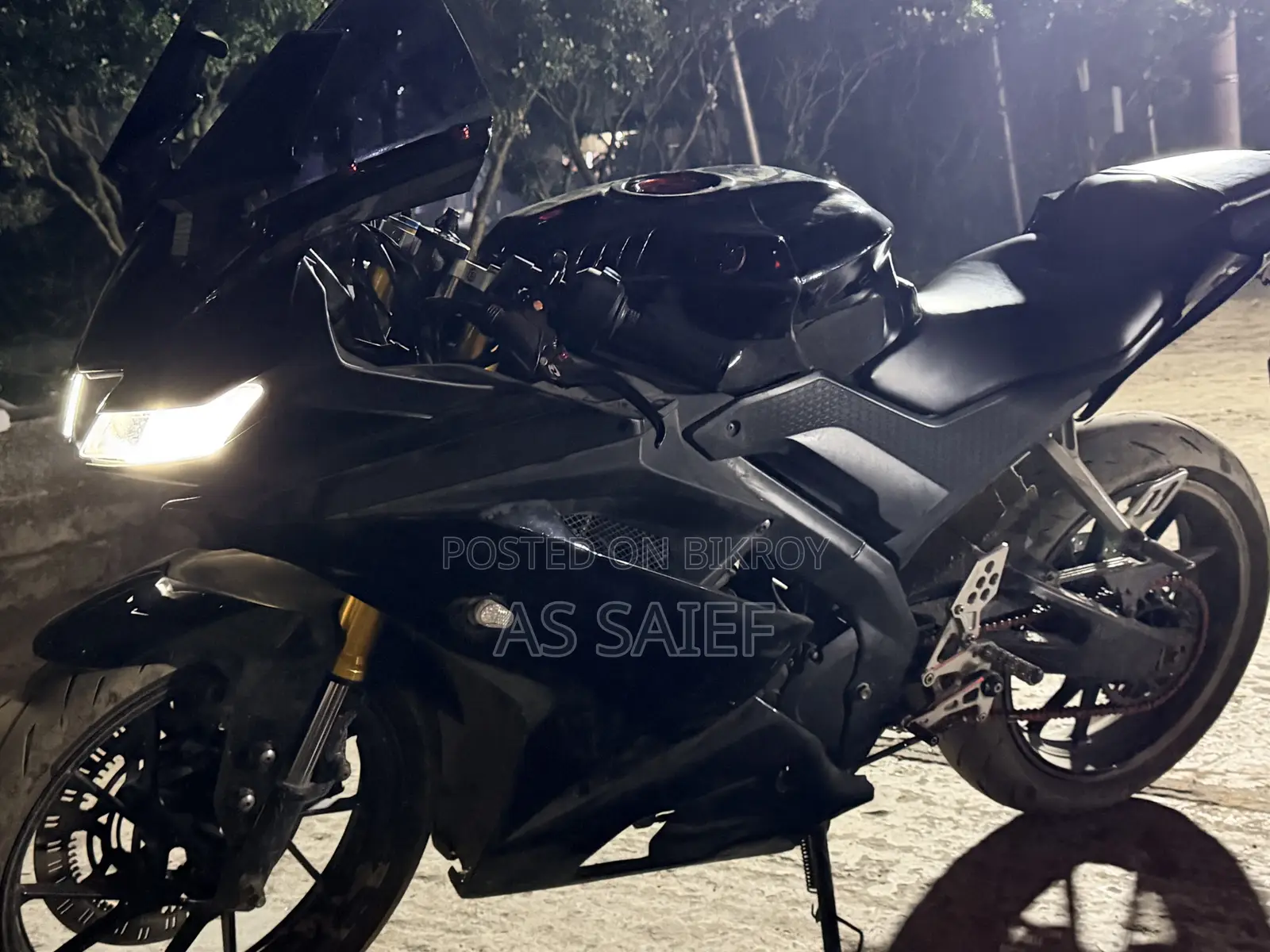 Yamaha R15 V3 2019 Black