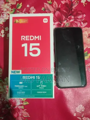 Xiaomi Redmi 15 128 GB Black