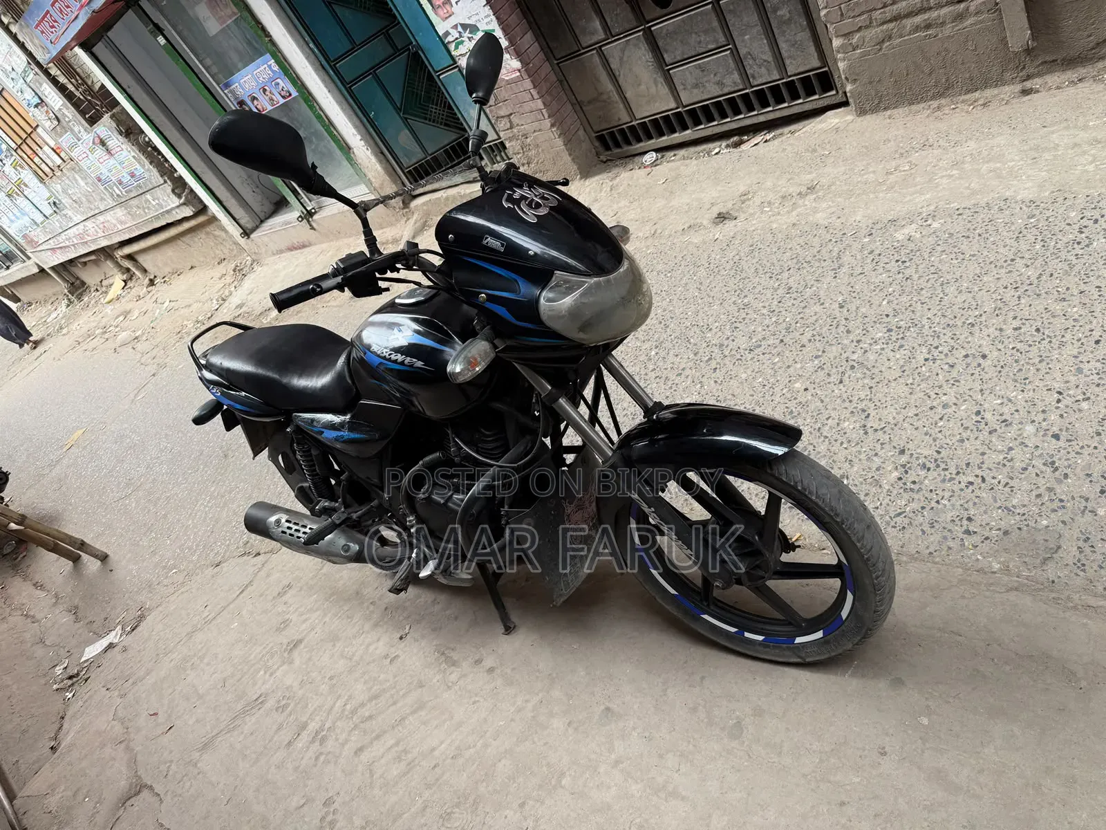 Bajaj Discover 135 2008 Black