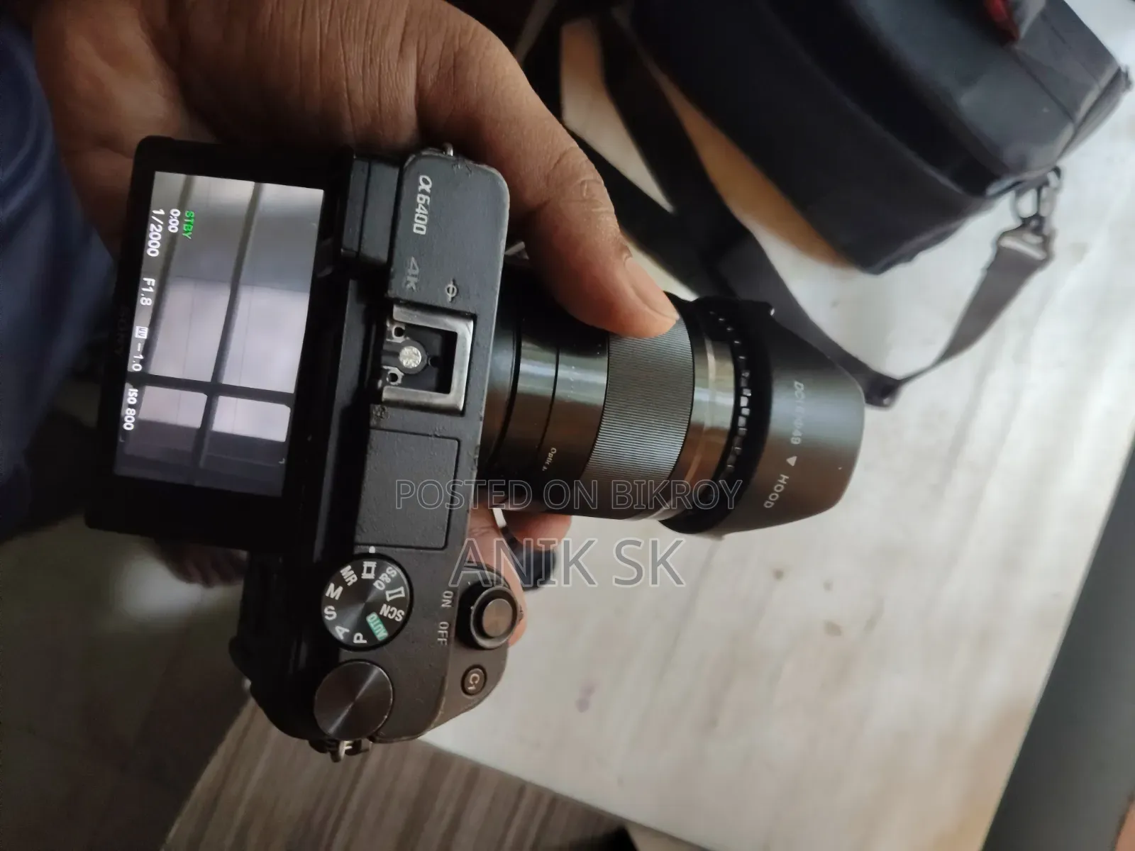 Sony A6400 camera