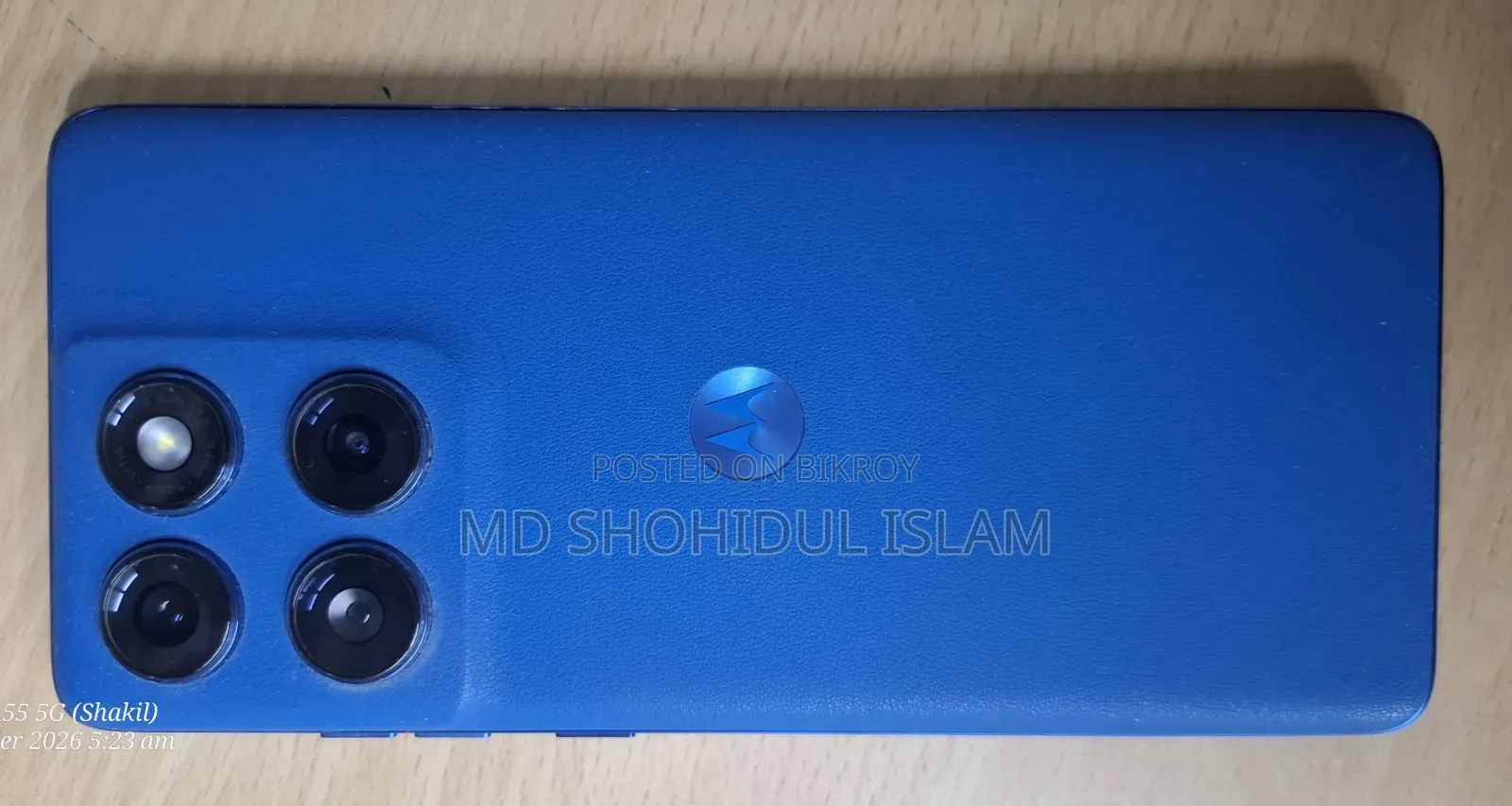 Motorola Edge 60 Fusion 256 GB নীল