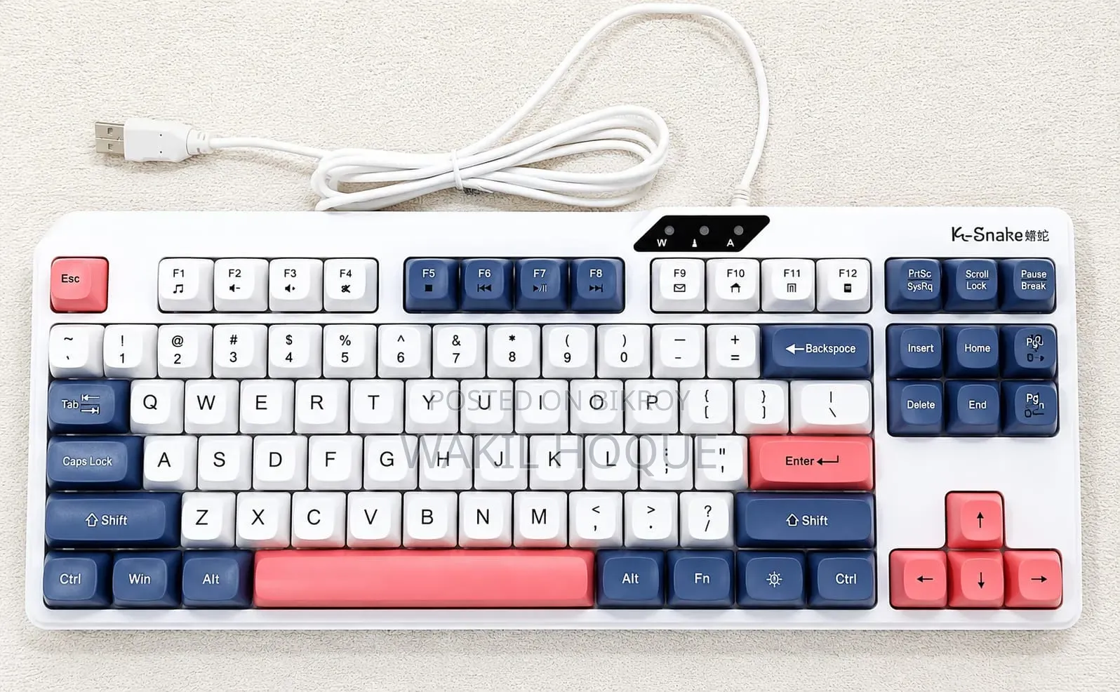 K-Snake K87 RGB Membrane Gaming Keyboard | Brand New