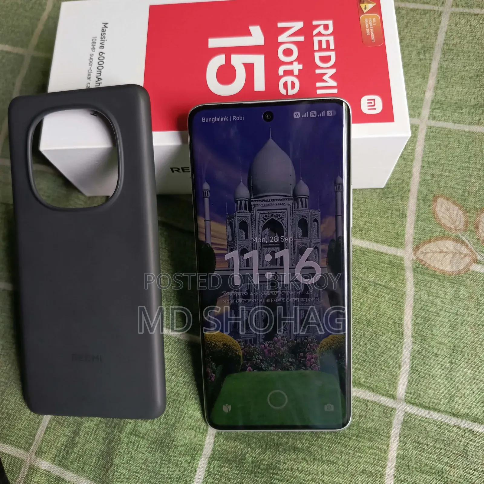 New Xiaomi Redmi Note 15 128 GB White