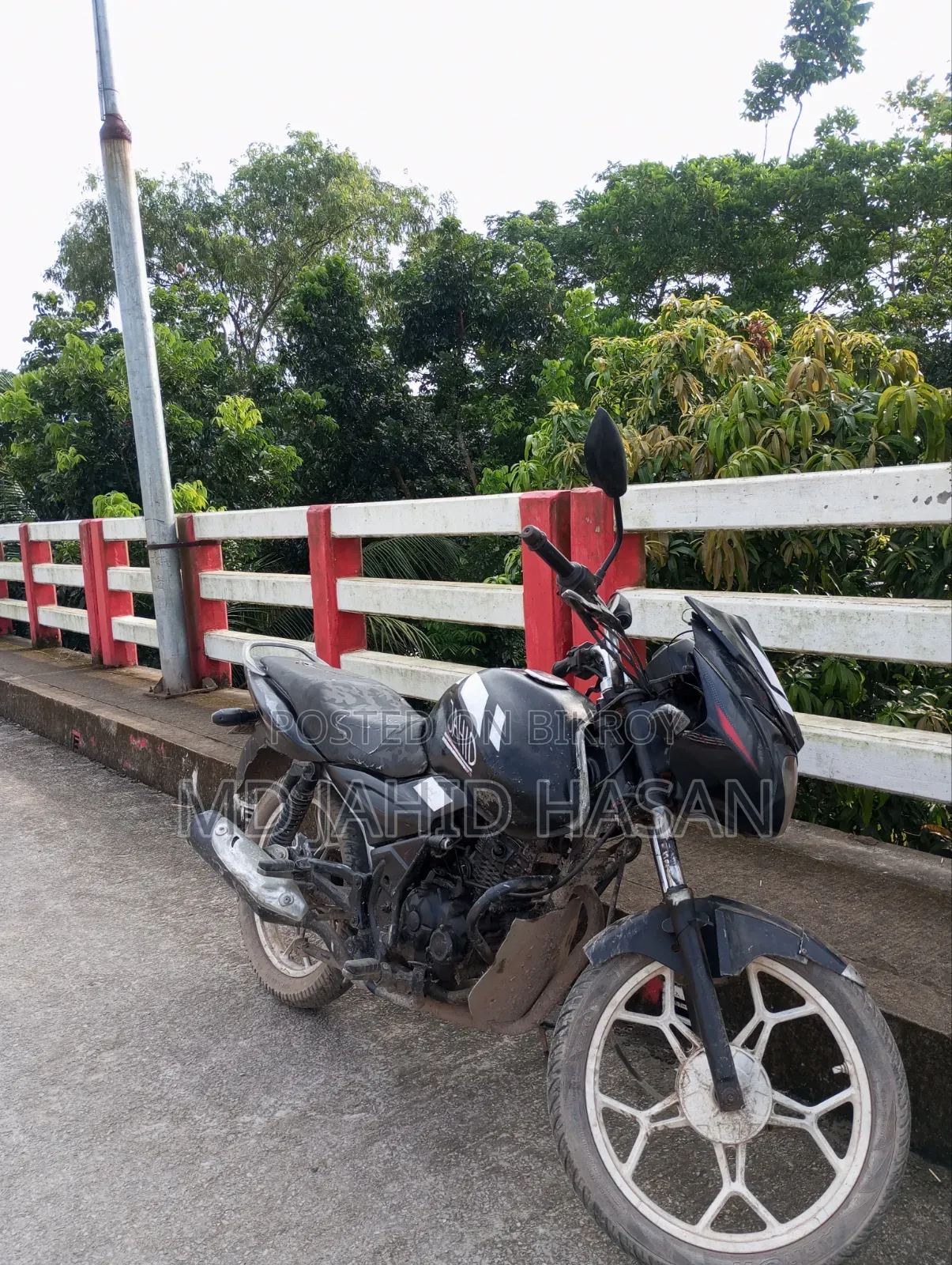 বাজাজ ডিসকভার ১০০ ২০১৭ কালো