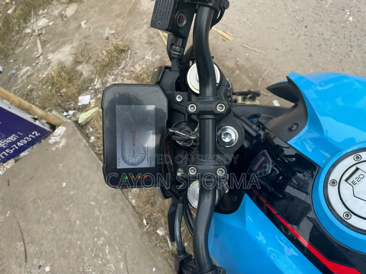 টিভিএস অ্যাপাচি আরটিআর ১৬০ ৪ভি ২০২৬ ব্লু
