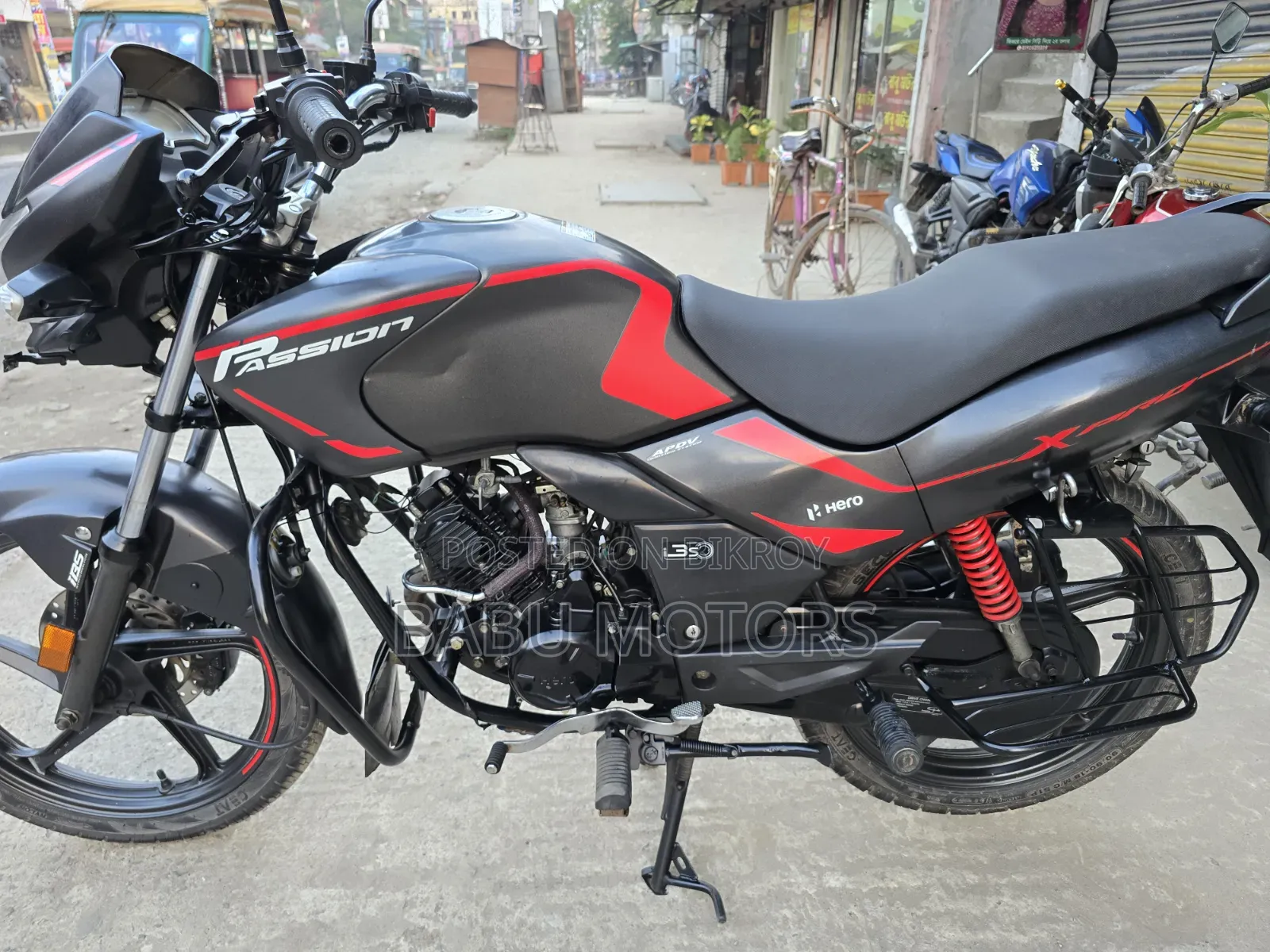 হিরো প্যাশন প্রো ২০২৩ কালো
