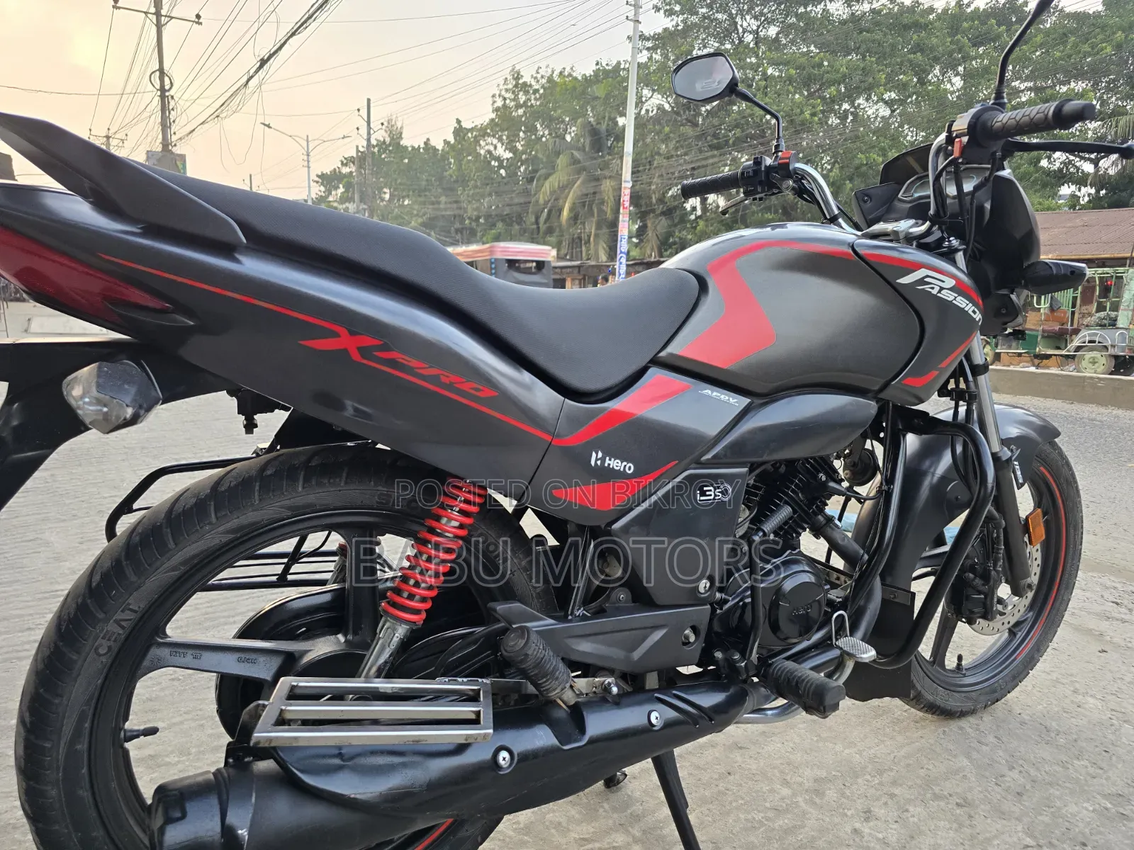 হিরো প্যাশন প্রো ২০২৩ কালো