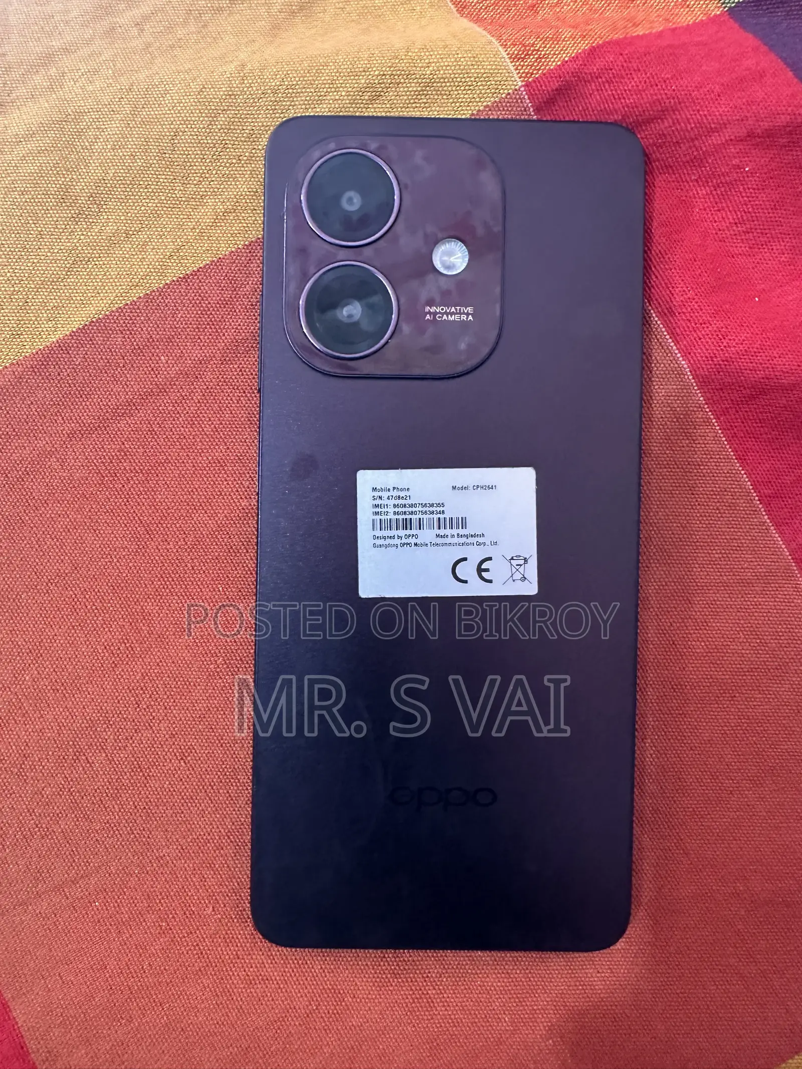 Oppo A3x 64 GB Blue