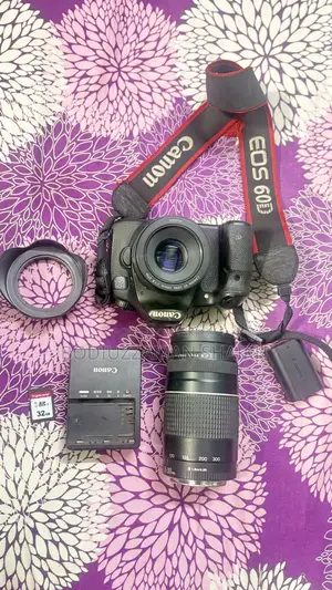 Canon EOS 60D (Double Lens Kit + 32GB Memory) Full Setup