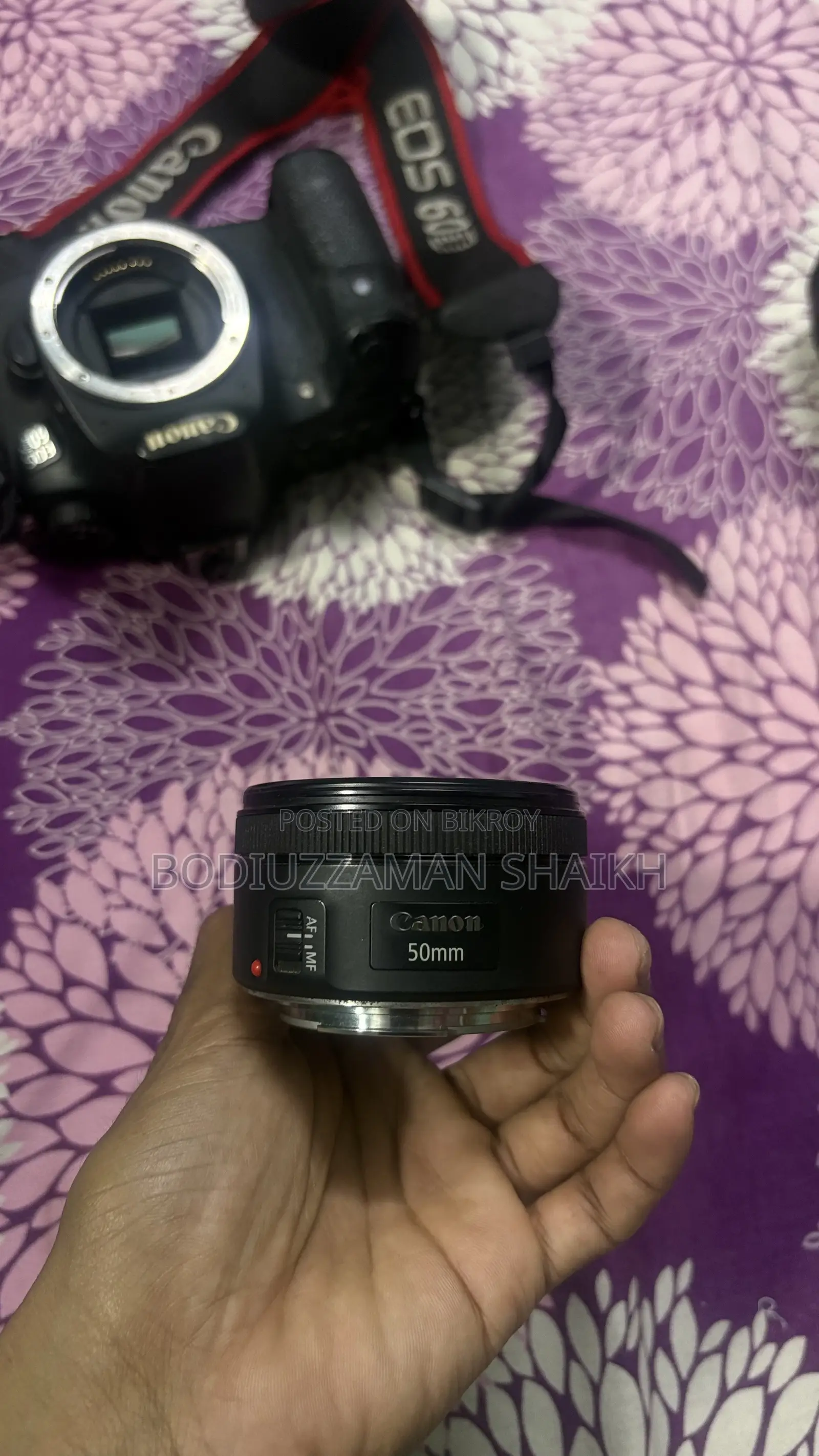 Canon EOS 60D (Double Lens Kit + 32GB Memory) Full Setup