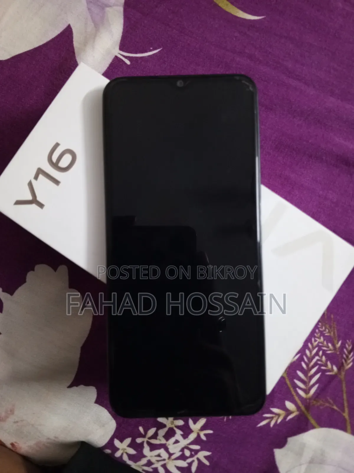 Vivo Y16 64 GB Black