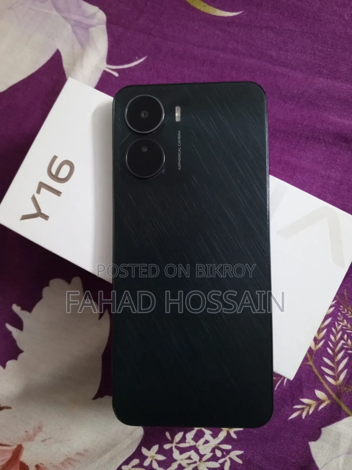 Vivo Y16 64 GB Black