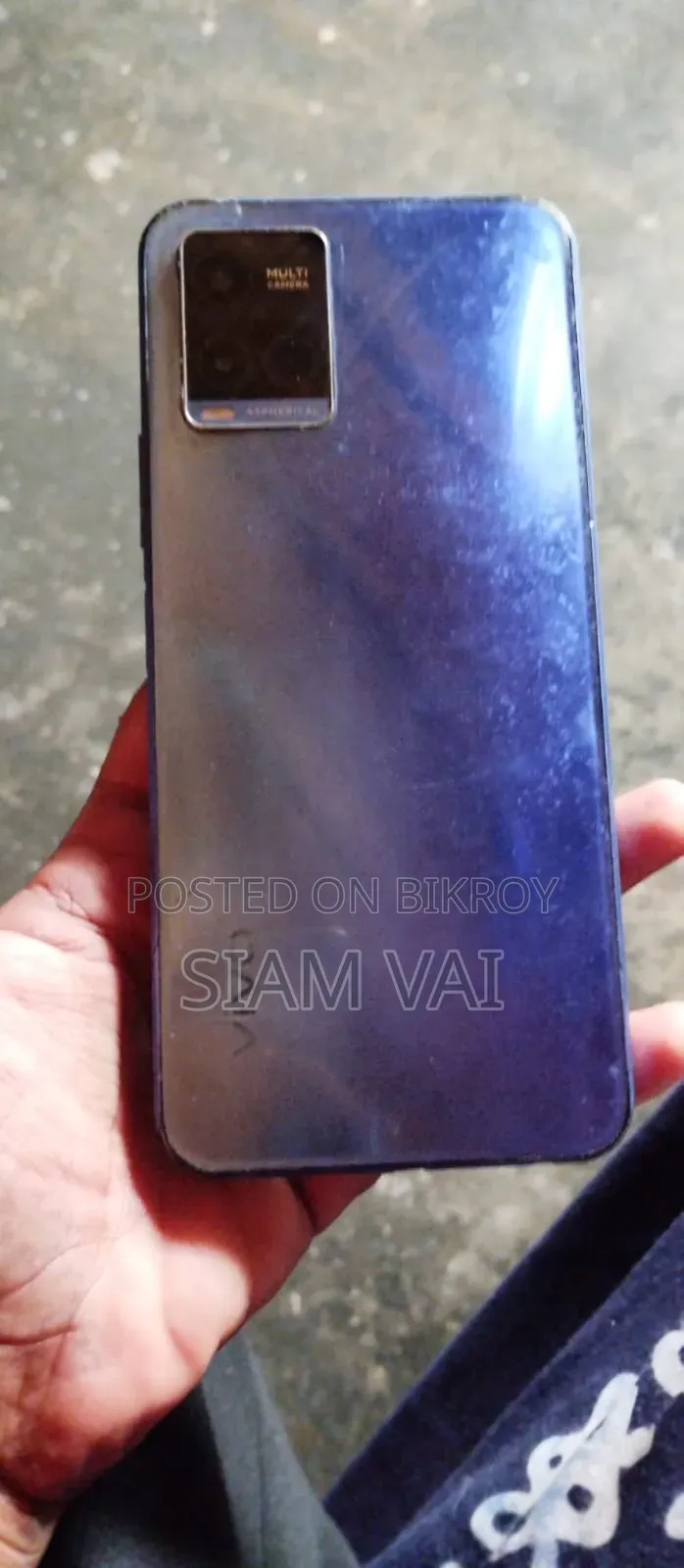 Vivo Y21 64 GB Blue